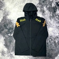 Veste coupe-vent légère imperméable du Brésil avec protection anti-UV et évacuation de l'humidité, séchage rapide, respirante, en 100 % polyester