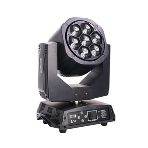 Projecteur de scène <span class=keywords><strong>LED</strong></span> 145W RGBW DMX512 4-en-1 avec zoom, mini tête mobile, effet faisceau multicolore 540/270 Pan/Tilt pour discothèque, DJ, <span class=keywords><strong>bar</strong></span> - Product Image 4