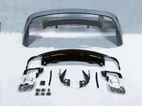 Nuevo Kit de Carrocería Pharri para Modificación Exterior Completa de Benz CLA W117, Parachoques Delantero, Rejilla, Faldones Laterales, Parachoques Trasero
