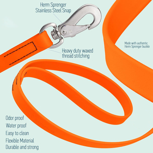 Correas para Perros Elegantes, de Lujo, Impermeables y Cómodas, con Mango de Liberación Rápida, Personalizadas, Coloridas, de PVC, con Gancho Resistente - Product Image 3