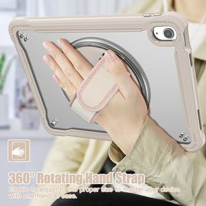 Funda Híbrida Resistente a Golpes para Tablet iPad 10.ª Generación 10.9 Pulgadas 2022, Carcasa Transparente con Correa para el Hombro y Soporte - Product Image 2