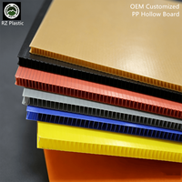 Vente en gros de panneaux ondulés en PP Corflute ignifuges de 2 mm et 3 mm, feuilles de Coroplast, panneaux en plastique pour la protection des sols de construction