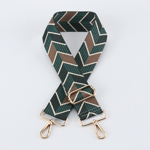 5cm rộng túi phụ kiện Jacquard hình thoi Đụng Độ Màu Vai vành đai Crossbody Dây đeo túi điều chỉnh dây đeo - Product Image 3