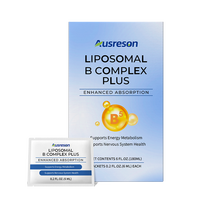 Complexe de Vitamines B Liquide OEM – Vitamines B1, B5, B12 – Complément Herbal Immunitaire et Énergétique – Boisson Liposomale B Complex Plus