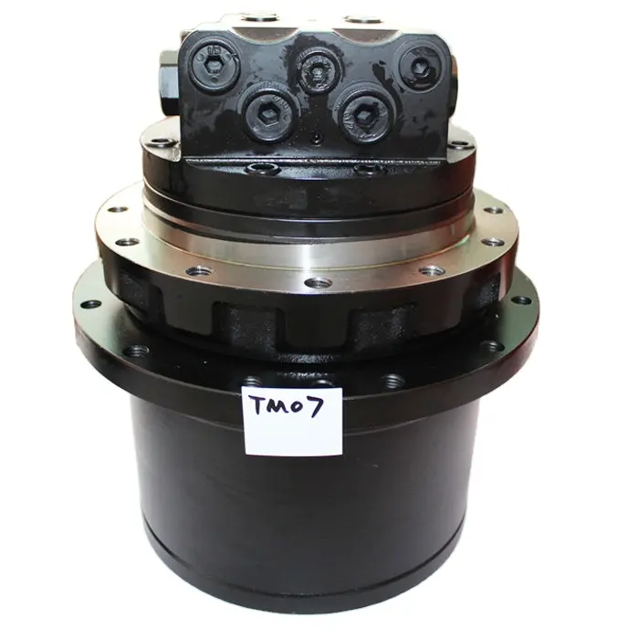 Orijinal tedarikçi ekskavatör hidrolik ayna mahruti grubu Assy TM06 serisi ekskavatör parçaları satılık Komatsu GM06 yürüyüş motoru takma