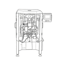 Machine d'emballage verticale pour liquides et crèmes ZL-180PH entièrement automatique à haute viscosité, largeur de film 100-320 mm, pompe à piston, facile à utiliser