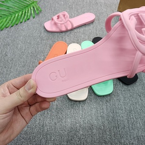 รองเท้าแตะแบบเปิดนิ้วเท้า <span class=keywords><strong>GG</strong></span> รุ่นใหม่สำหรับผู้หญิง สไตล์ยุโรปอเมริกา รองเท้าผู้หญิงสำหรับฤดูร้อน รุ่นยุโรป - Product Image 4