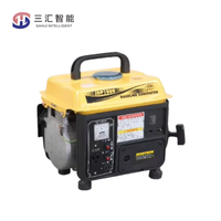 Générateurs diesel portables industriels fiables de 2 kW, 5 kW, 5,5 kW, 10 kW, 30 kW, 50 kW, 50 Hz, refroidis par eau, démarrage électrique