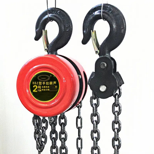 Der neue Typ eines hand betätigten Fünf-Tonnen-Kettenzugs mit Doppel ketten ist weniger wahr schein lich, dass er in den Ketten stecken bleibt. - Product Image 5