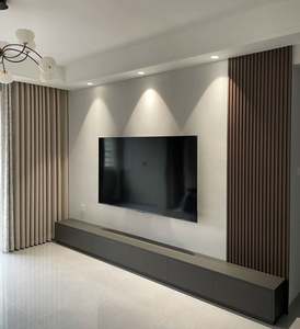 Mueble de TV de Madera de Diseño Simple Hecho a Medida, Mueble Inteligente para Sala de Estar, Varios Colores, Mueble de TV Moderno - Product Image 1