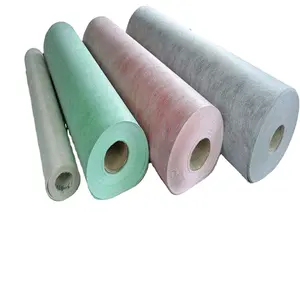 Không thấm nước thoáng khí PP polypropylene dệt lưới vải lợp màng tổng hợp Tarp cho mái nhà