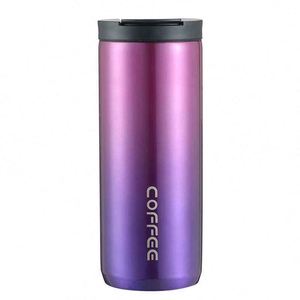 CORP-EE Stainless Steel Vacuum Tumbler <b>Double</b> <b>Wall</b> Insulated Travel <b>Mug</b> Minimalist Design Black with Lid - Product Image 4