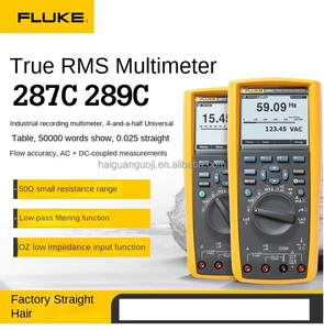 สำหรับมัลติมิเตอร์รุ่น 287C/289C แบบสี่หลักครึ่ง ดิจิตอล FVF ความแม่นยำสูง ค่าทรูเอฟเฟคทีฟเวอร์จูล (True Effective Value) - Product Image 1