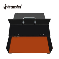 A3 A4 Séchoir à four DTF à durcissement rapide pour la cuisson de poudre thermofusible DTF Film PET Imprimante manuelle noire Machine à marquer les t-shirts Manuel