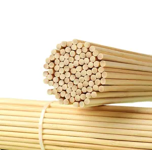 Lvjie, оптовая продажа, высокое качество, лидер продаж, пищевой натуральный цвет, Круглый бамбуковый шпаг 50 см