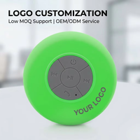 Altavoz Portátil Impermeable con Ventosa, Directo de Fábrica, V5.3, Llamadas Manos Libres, 6 Colores, Altavoz para Ducha de Baño, Logotipo Personalizado