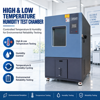 Chambre climatique à température et humidité variables, protection IP56, précision 1%, 220V/380V, idéale pour laboratoire