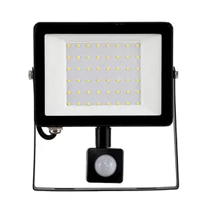 Motion Sensor Outdoor Security Flood Light Outdoor Warehouse IP65 Waterproof Garden Garage Sensor PIR LED Flood Lights Outdoor