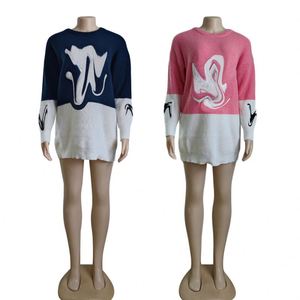 Automne <span class=keywords><strong>2022</strong></span> Designer femmes vêtements nouveauté <span class=keywords><strong>pull</strong></span> tricoté dames tricoté filles <span class=keywords><strong>hiver</strong></span> haut en tricot femmes <span class=keywords><strong>pull</strong></span> - Product Image 5