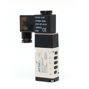 Van Solenoid AirTAC Chính Hãng Van HD4V210 24V Van Điều Khiển Solenoid Khí Nén Nhóm 220V - Product Image 5