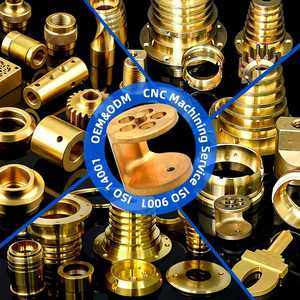 Servicios de Fabricación de Piezas Mecanizadas por CNC, Torneado y Fresado de Piezas Pequeñas de Latón, Cobre y Bronce, Piezas Mecanizadas por CNC Personalizadas de Precisión OEM - Product Image 1