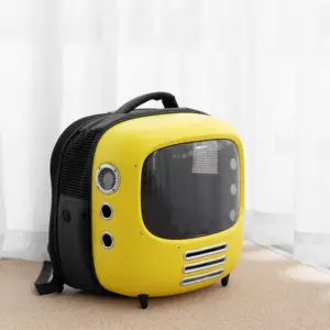 Dog Carrier Ventilation System Breathable Travel Cat Backpack Pet Carrier For Dog