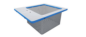 Đại dương du thuyền Dock Inflatable nổi nền tảng hồ bơi vòng hồ bơi Float đảo gấp <span class=keywords><strong>Hangout</strong></span> võng nước với Net - Product Image 4