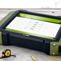 YL-PIT Appareil de test de pieux à faible déformation, Détecteur d'intégrité des pieux haute précision, Exportation d'rapports en un clic, Protection IP65, Stockage 16 Go