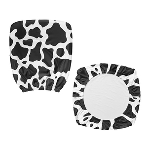 8260 Soft Breathable Easy to Install Stretchable <strong>Swivel</strong> <strong>Chair</strong> Slipcovers for Office Home Machine Washable Cow Print <strong>Chair</strong> <strong>Cover</strong> - Product Image 2
