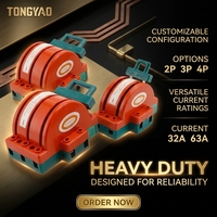 Commutateur à couteaux HK11, double commande, AC220V 380V, pour commutation de puissance double et générateur de secours