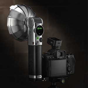 <span class=keywords><strong>Flash</strong></span> pour appareil photo Godox Lux <span class=keywords><strong>Master</strong></span> Retro TTL HSS avec écran tactile, synchronisation sans fil, batterie intégrée, système sans fil 2.4G compatible X - Product Image 5