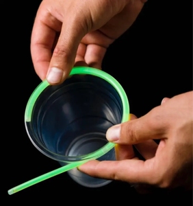 Bracelet lumineux LED, lot de tasses, carnaval, Halloween, avec bâtons lumineux, nouveauté, fête Amazon <span class=keywords><strong>2022</strong></span> - Product Image 3