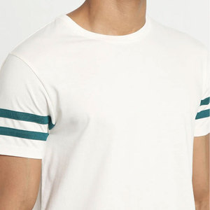 Camiseta de Verano para Hombre, Manga Corta, 100% Algodón, Nueva, Elegante, de Color Sólido, Ligera, en Venta - Product Image 2
