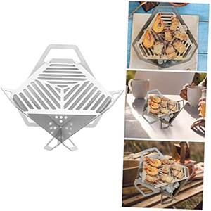 <strong>Best</strong> Portable Stainless Steel Non-Stick <strong>Tabletop</strong> <strong>Grill</strong> Mini Grilled Cheese Pre-Assembled Charcoal <strong>Grill</strong> for Outdoor Picnic - Product Image 5