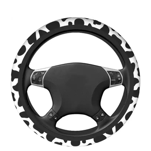 Couverture de <span class=keywords><strong>volant</strong></span> de voiture, accessoires de voiture pour femme, couverture de <span class=keywords><strong>volant</strong></span> en latex - Product Image 2