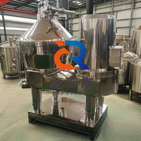 Machine de séparation centrifuge pour crème laitière 100 kg/h 380 V 4 kW avec moteur et roulement haute performance