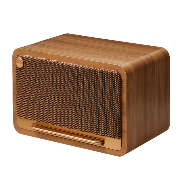 2.1 CH High Power Retro Portable High-Quality Vintage 5.4 Blue-tooth Speaker for Indoor and Outdoor