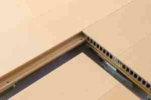 Baldosas de cancha de baloncesto antideslizantes impermeables mejoran el entrenamiento de voleibol con juego de Pickleball gratis Suelos deportivos de madera dura - Product Image 4