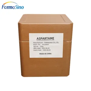 Edulcorante de aspartamo de fábrica China, tambor de 25 kg, azúcar de aspartamo