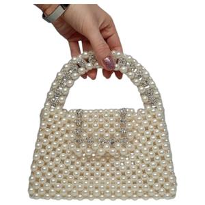 Latest Fashion Trendy Pearl Clutch Purses <b>Handbags</b> for Ladies New Arrival Evening Bags for Weddings and Events - Product Image 3