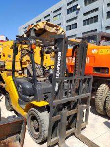 Komatsu รถฟอร์คลิฟต์ Komatsu30มือสองสำหรับ forkin ญี่ปุ่นแท้ใหม่30 3ตัน90% - Product Image 4