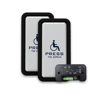 Yoursensor (ys412r) hiện đại không dây tự động cửa truy cập nút không có cảm ứng cho khách sạn biệt thự trung tâm mua sắm trường học siêu thị - Product Image 1