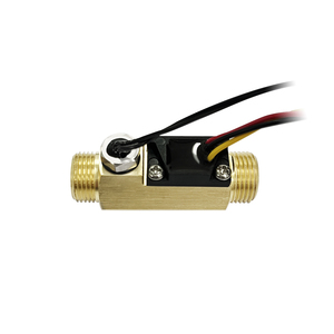 Sensor de Flujo Micro Hall de Latón FHS-6CV-0.3T3L-2CS, Doble Rosca G1/4 DN8, 0.3-3L/min, 5-24VDC, Detector de Pulsos de Ultra Baja Corriente - Product Image 4