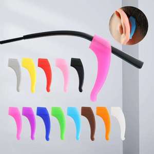 Supports d'oreille antidérapants en silicone <span class=keywords><strong>pour</strong></span> <span class=keywords><strong>lunettes</strong></span> et <span class=keywords><strong>lunettes</strong></span> de soleil, clips <span class=keywords><strong>élastique</strong></span>s – Vente en gros usine, en stock - Product Image 3