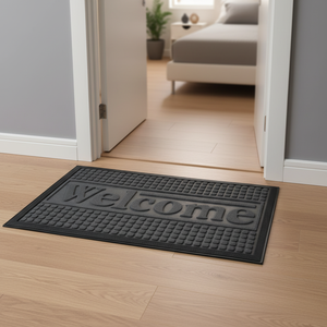 <span class=keywords><strong>Tapis</strong></span> d'entrée moderne et robuste, antidérapant, intérieur/extérieur, lavable, réversible, avec rembourrage, pour la maison et l'hôtel - Product Image 1