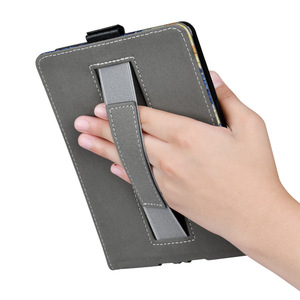 Funda Protectora de Cuero PU con Ranura para Tarjetas Integrada, Soporte y Correa de Mano para <span class=keywords><strong>Kindle</strong></span> Paperwhite KPW 6 5 4 3, Funda Personalizada de 6 Pulgadas - Product Image 5