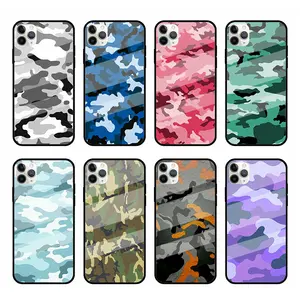 Per iphone13 custodia protettiva per cellulare all inclusive in tessuto Apple 12 all cotton Digital Camouflage four pack mobile