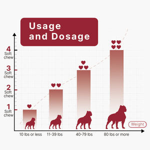 Ingrédients naturels sans grains à haute teneur en protéines Gain de muscle pour chien Doux Mâche Soutien immunitaire Supplément pour animaux de compagnie - Product Image 6