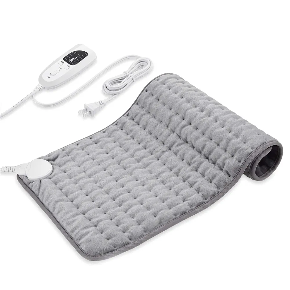 Large Electric Heating Pad for Back Pain and Cramps Relief Extra Large [12"x24"] - Auto Shut Off - Heat Pad with Heat Therapy