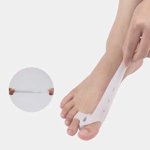 Corrector de juanetes, separador de dedos de gel, separador de dedos, separador de dedos, Corrector de silicona, Pulgar en valgo con agujero - Product Image 4